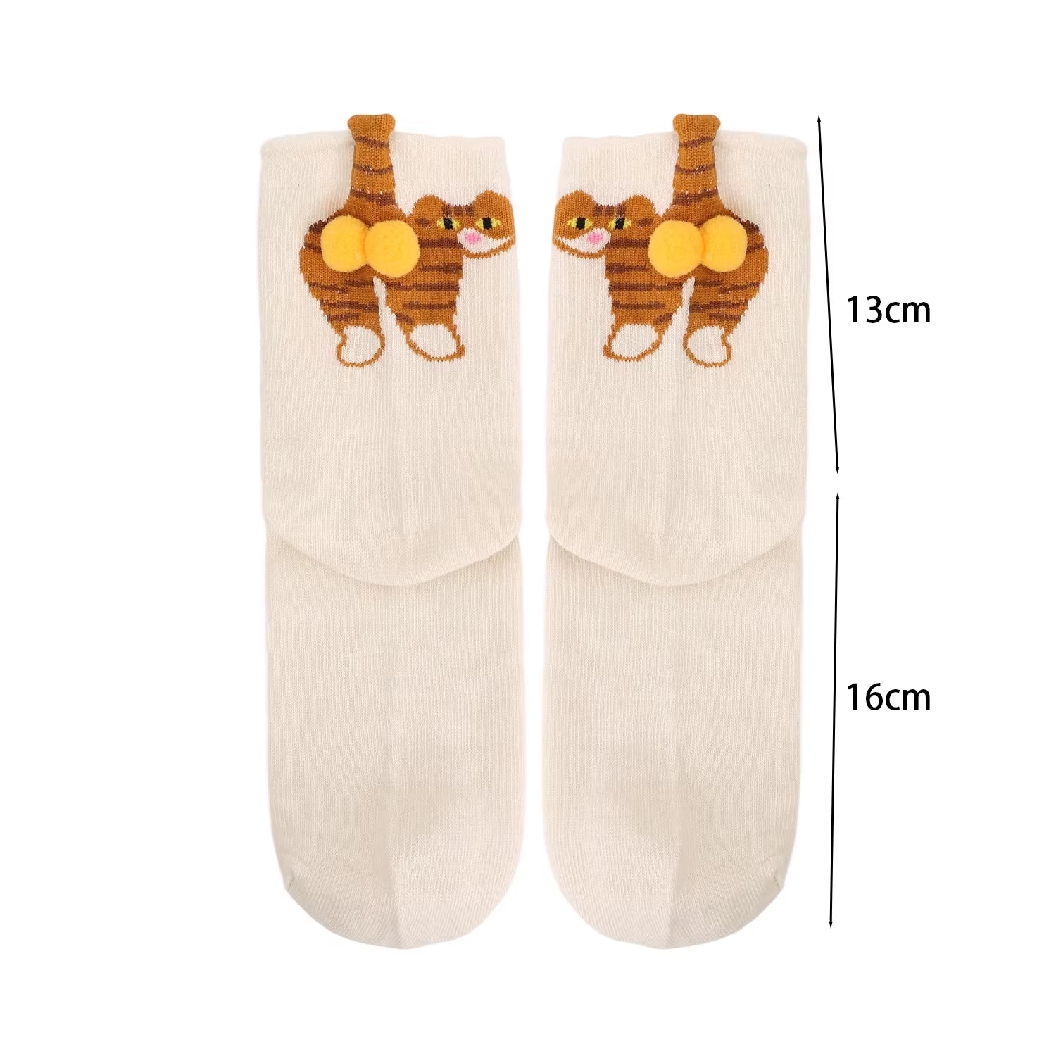 16 Style Funny 3D Cat Dog Animal Print Mid-Tube Socks Cotton Harajuku Floor Sock Casual Soft Cats Egg Hosiery for Couple Gifts